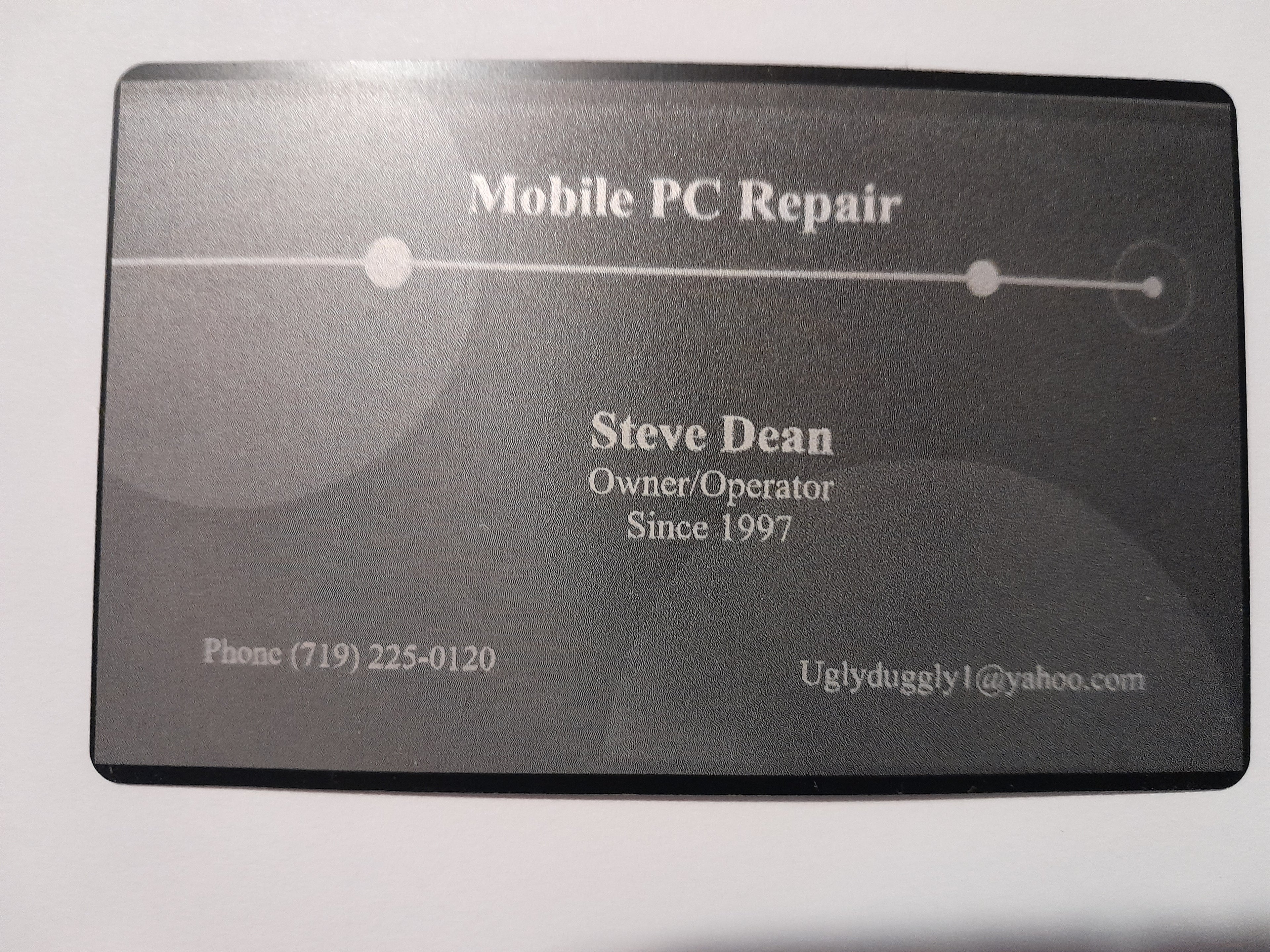 Custom Traditional or Aluminum Business Cards